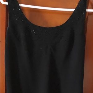New never worn black evening dress